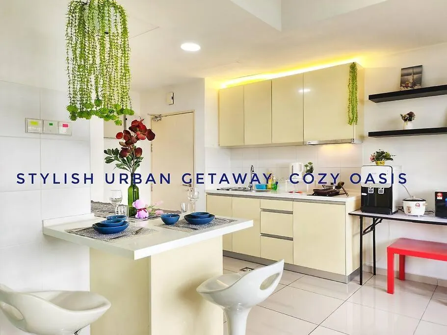 Urban-Nature Retreat Encorp Strand Alpha Ivf 3Px Petaling Jaya Apartment